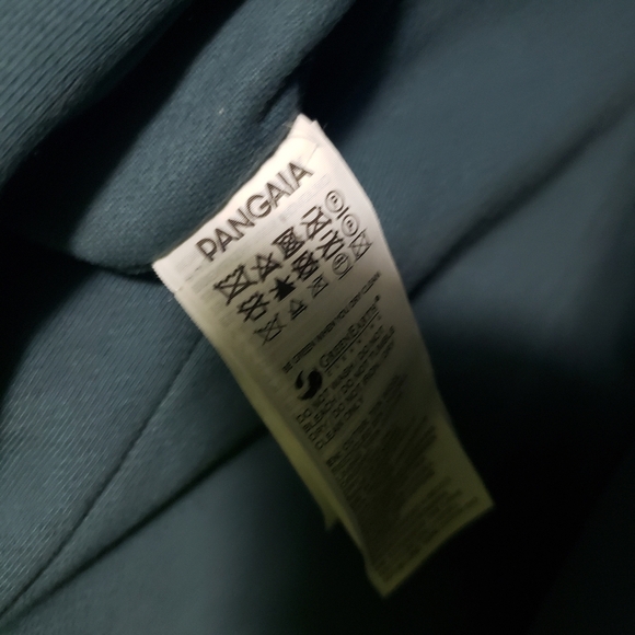 Pangaia Womens Recycled Wool Fleece Reversible Bomber Jacket - Storm Blue medium - Picture 5 of 5